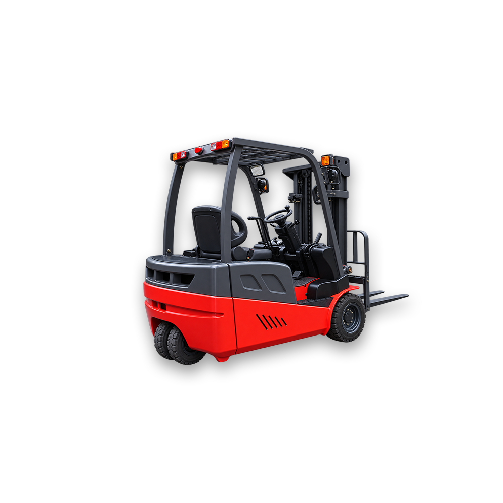 Rubber Tire Three Fulcrum Forklift